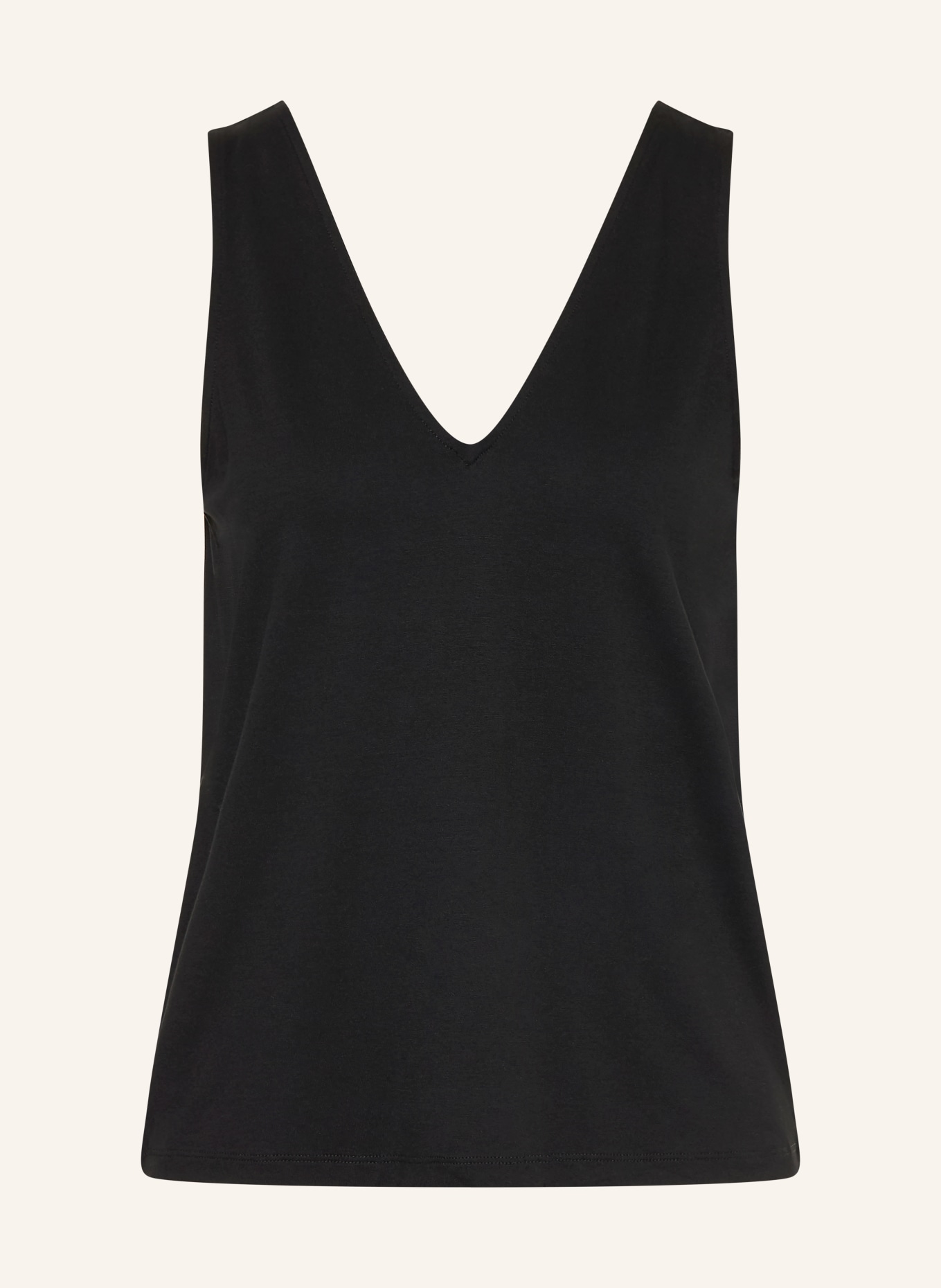 ARMEDANGELS Top met V-hals: ZWART