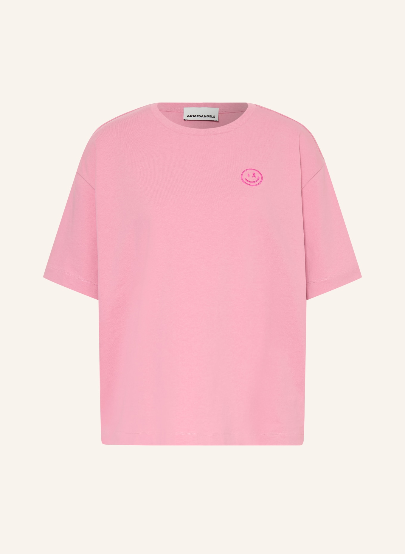 ARMEDANGELS Oversized shirt GIANAA DIFFERENCE: VIEUX ROSE / ROZE