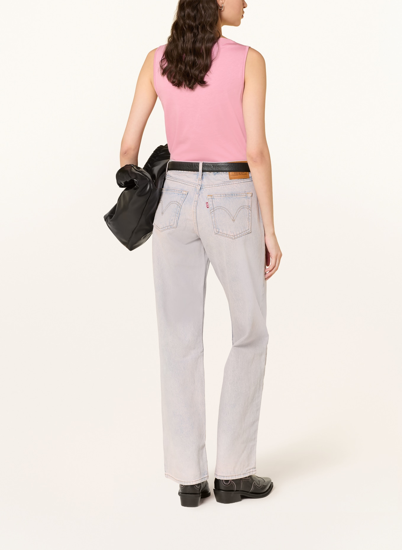 ARMEDANGELS Top LAMINIAA: VIEUX ROSE