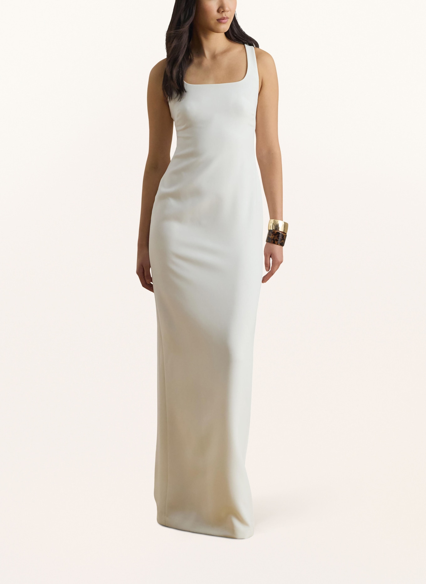 LAUREN RALPH LAUREN Kleid: WEISS