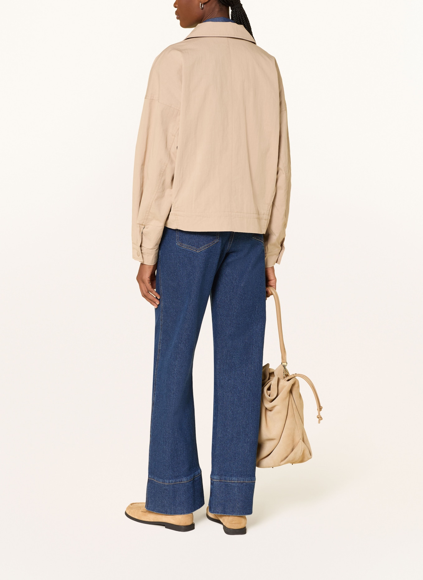 Barbour Wide-leg jeans: IN93 Dark Indigo