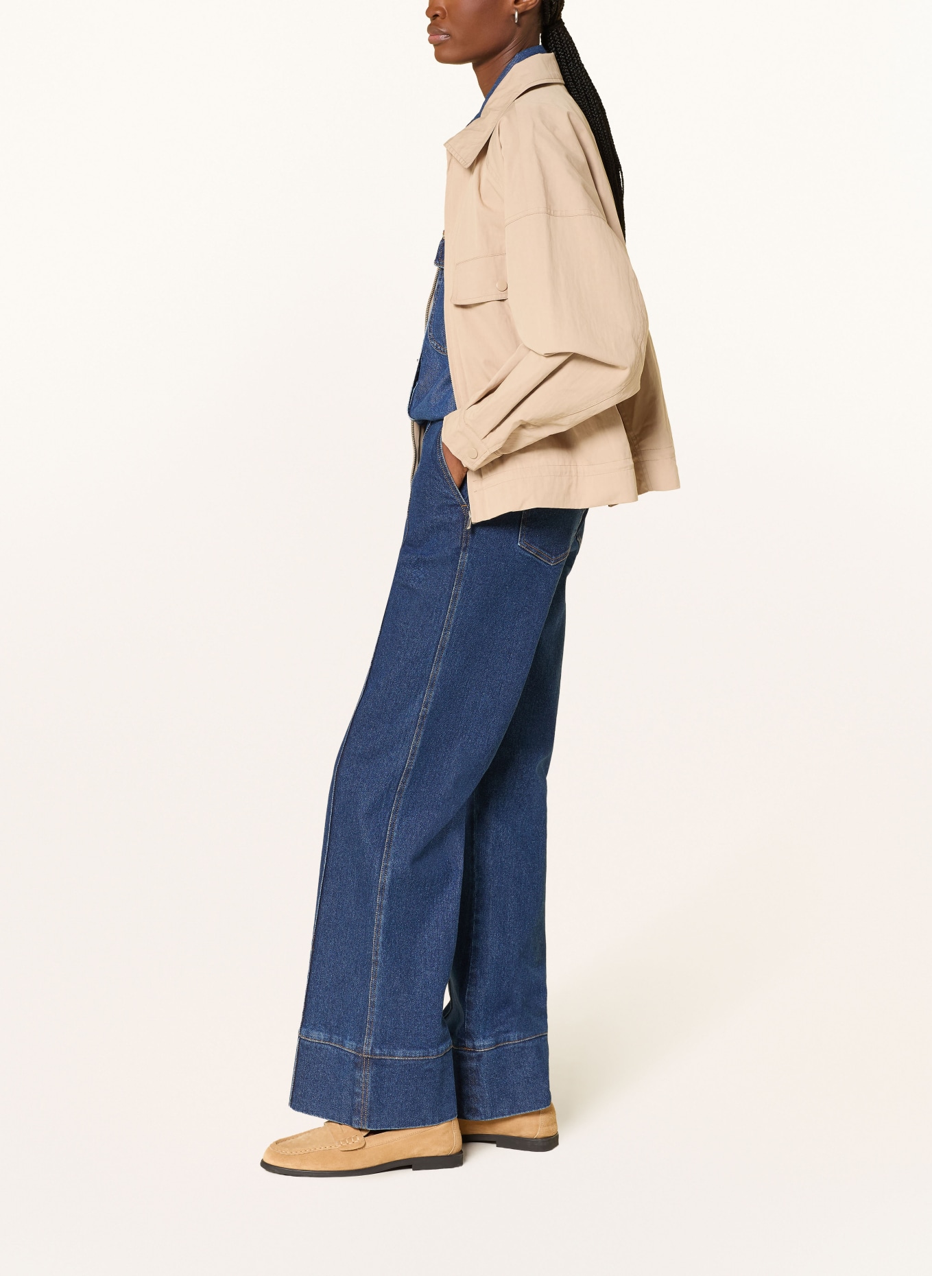 Barbour Wide-leg jeans: IN93 Dark Indigo