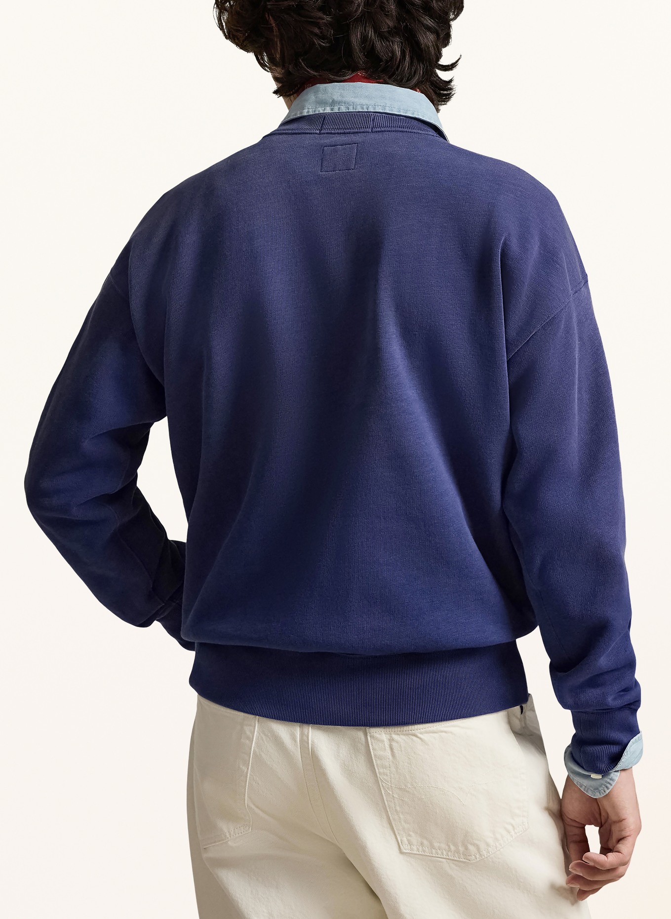 POLO RALPH LAUREN Sweatshirt: DUNKELBLAU
