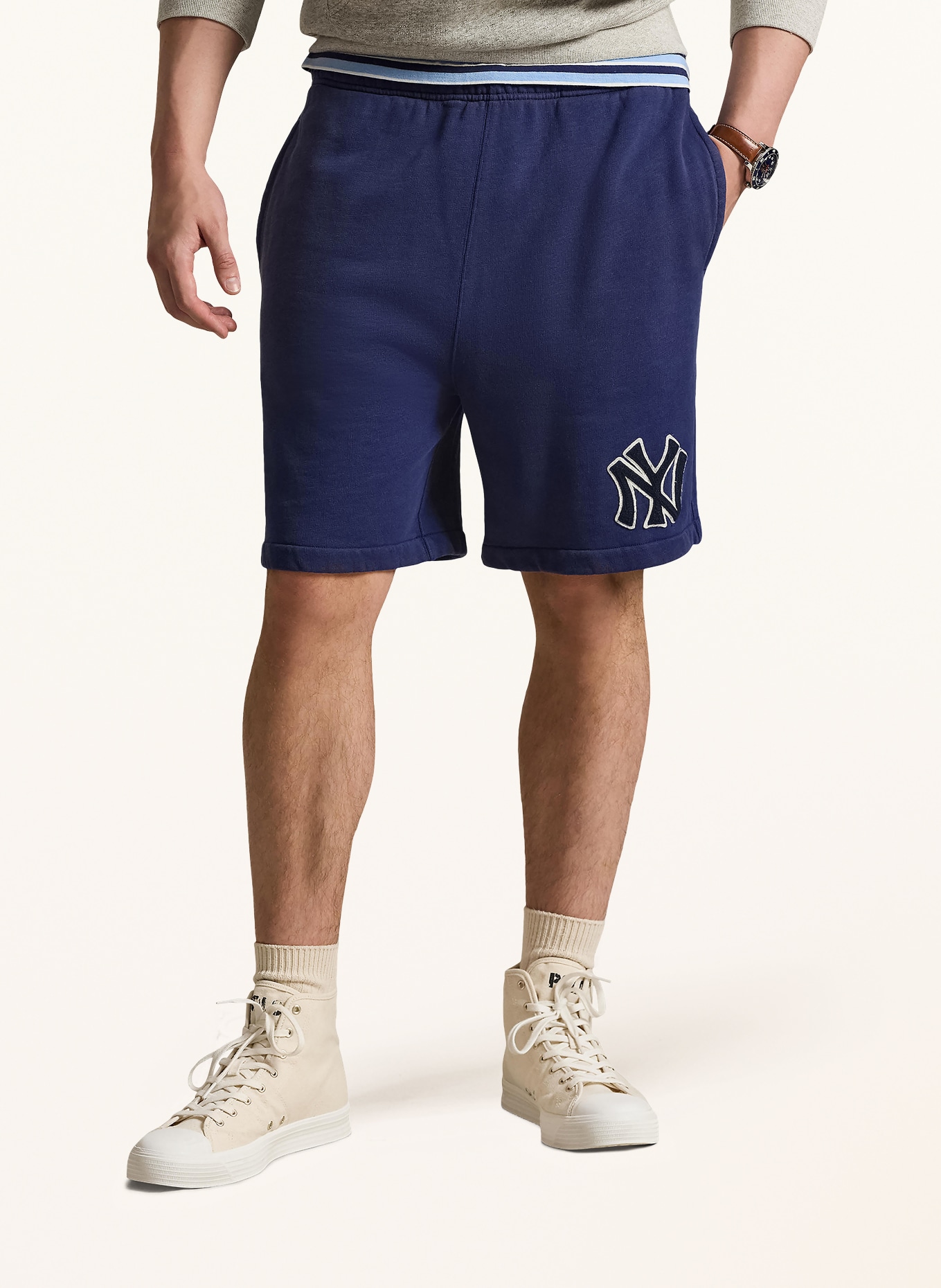 POLO RALPH LAUREN Sweatshorts: DUNKELBLAU
