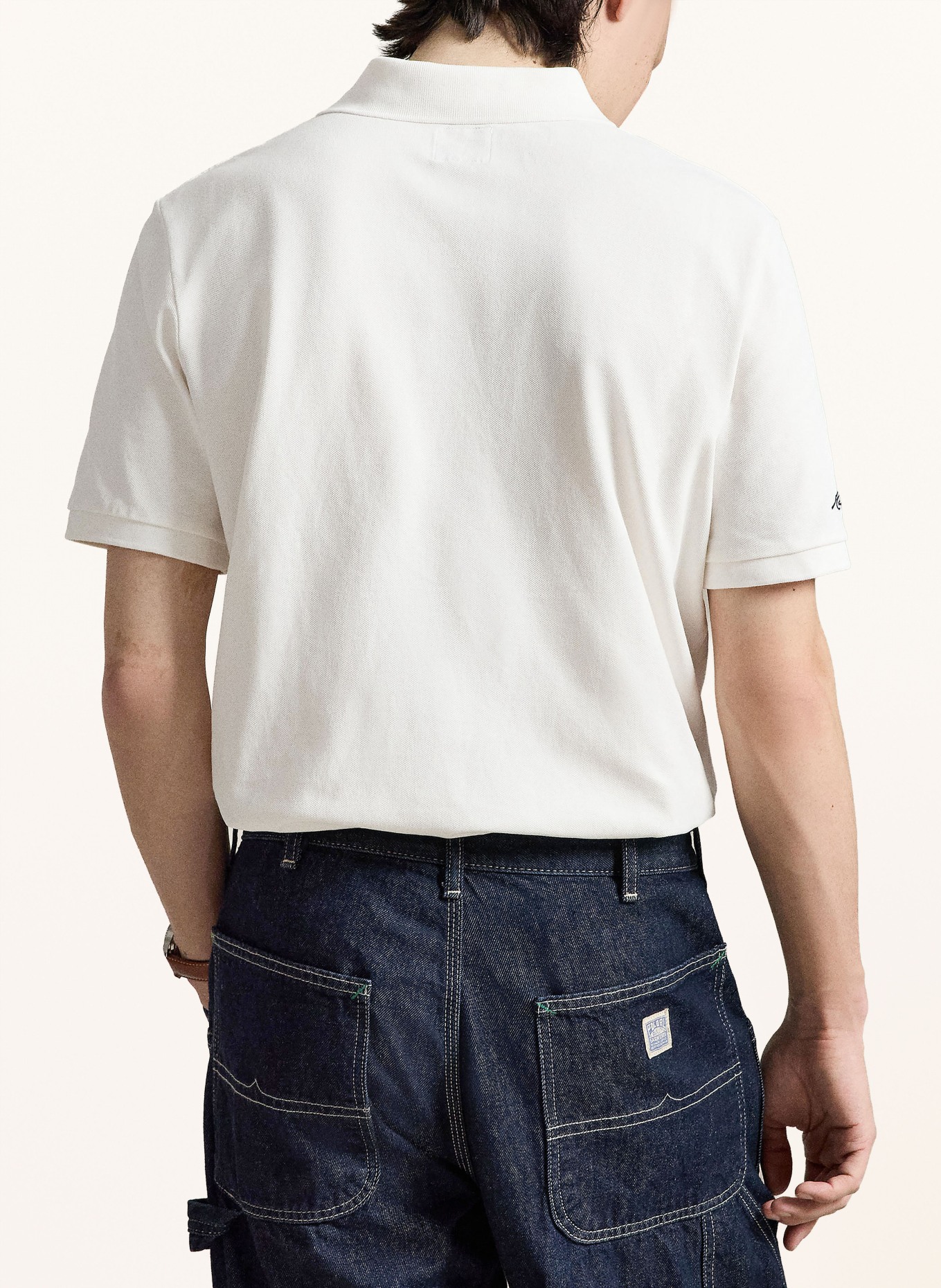 POLO RALPH LAUREN Piqué-Poloshirt Classic Fit: WEISS