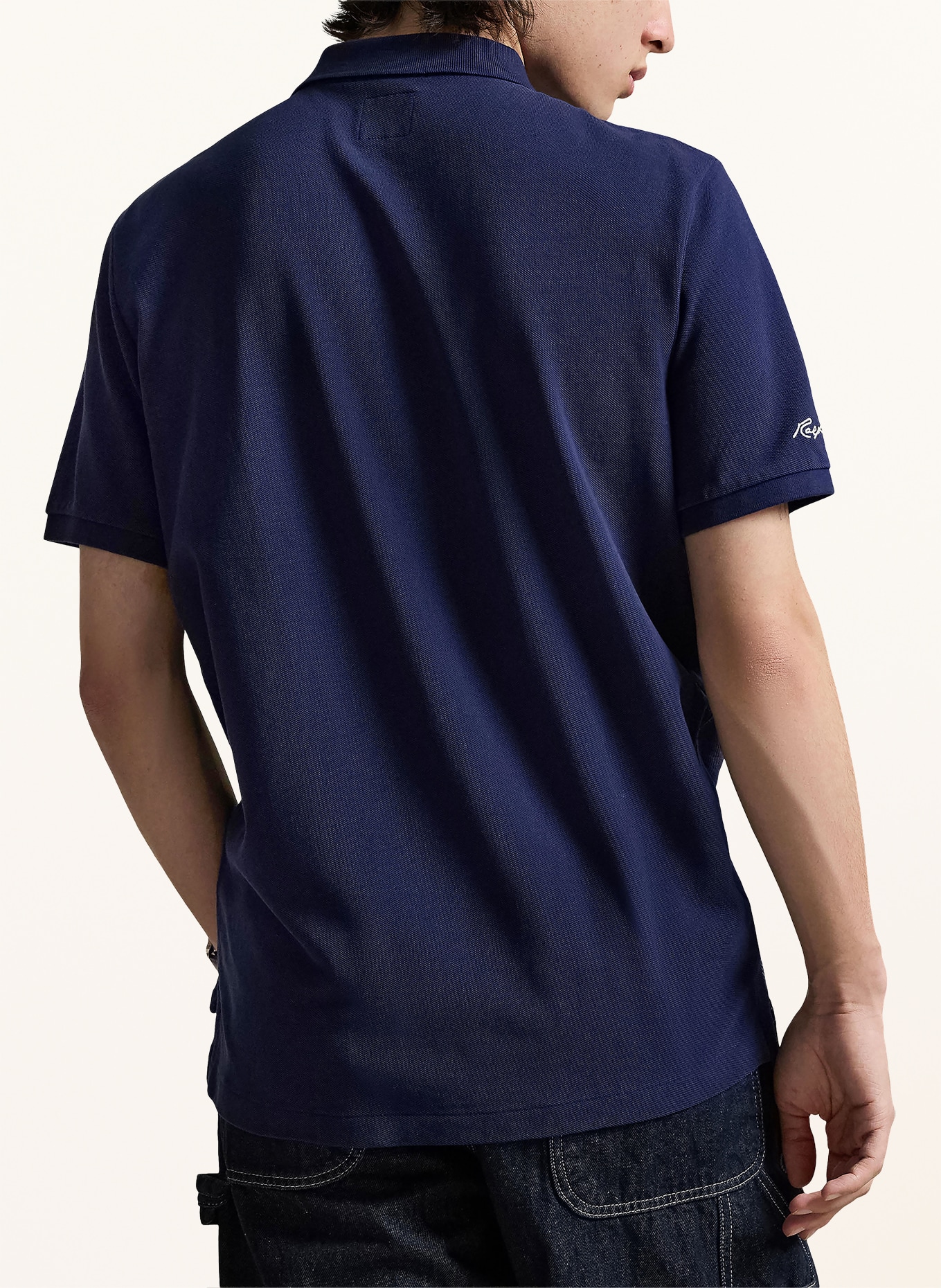 POLO RALPH LAUREN Piqué-Poloshirt Classic Fit: DUNKELBLAU