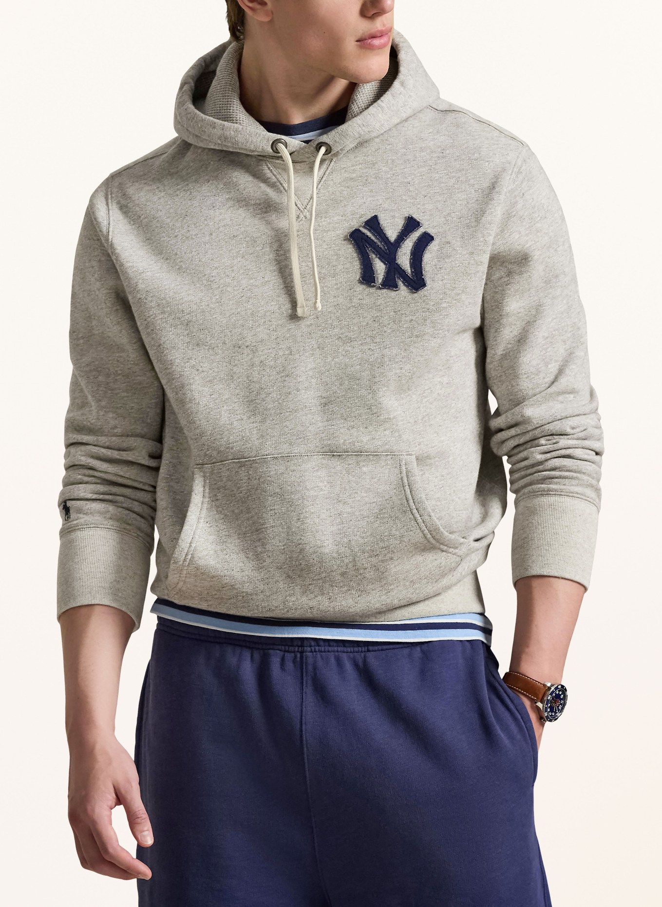 POLO RALPH LAUREN Hoodie: LICHTGRIJS