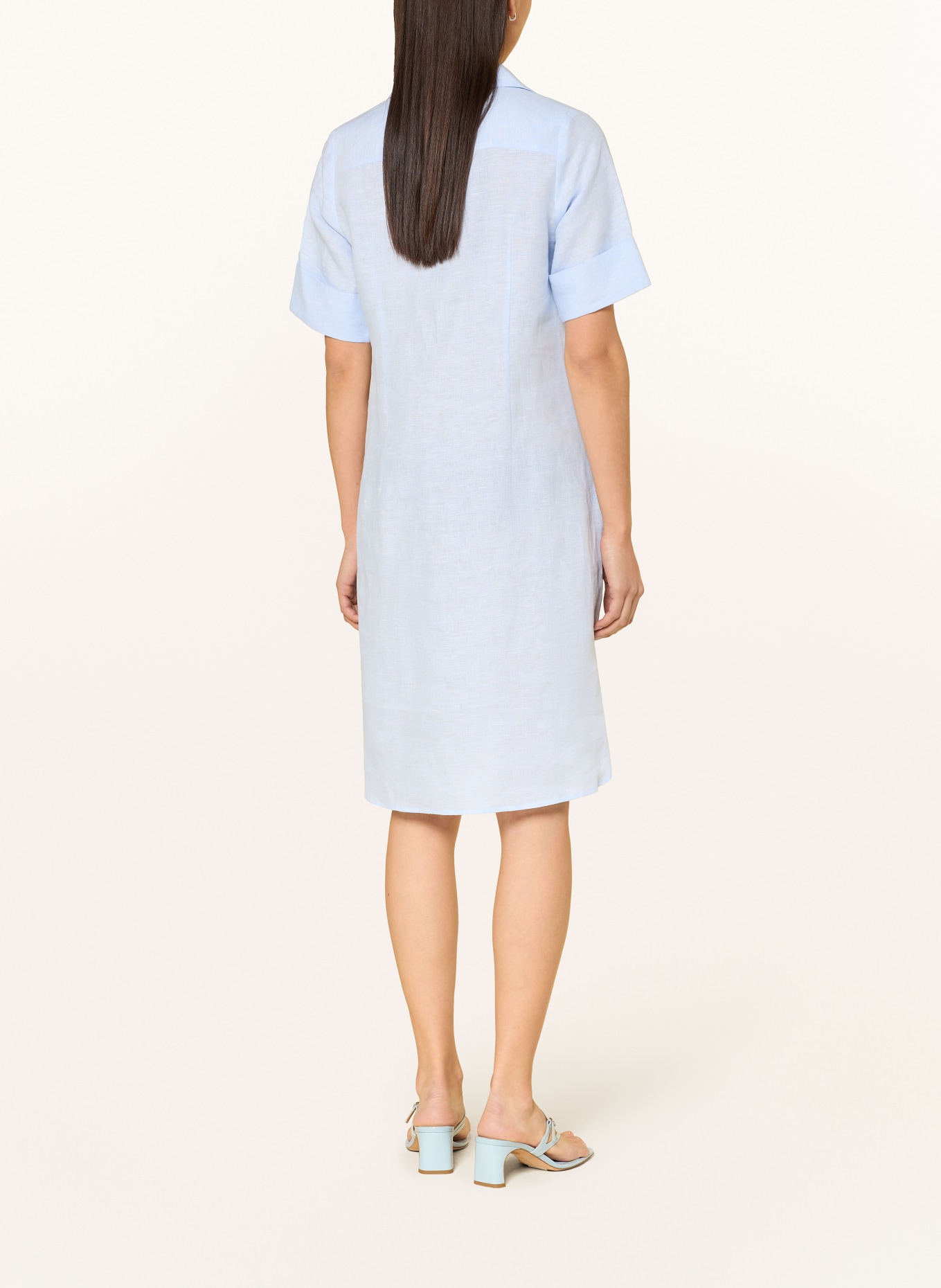 ANGOOR Linen Dress ESTHER: LIGHT BLUE