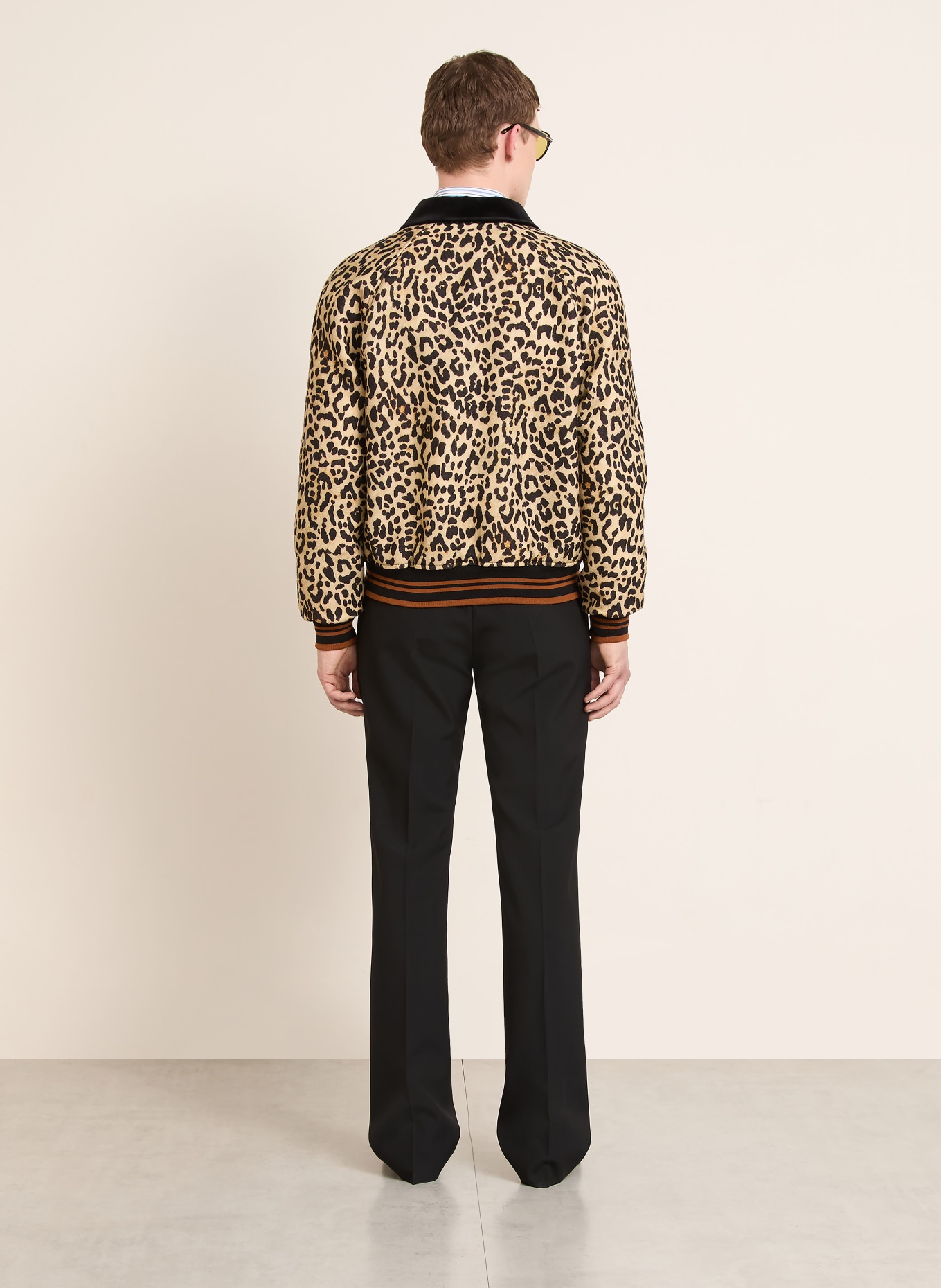 VALENTINO Pantalon coupe classique: NOIR