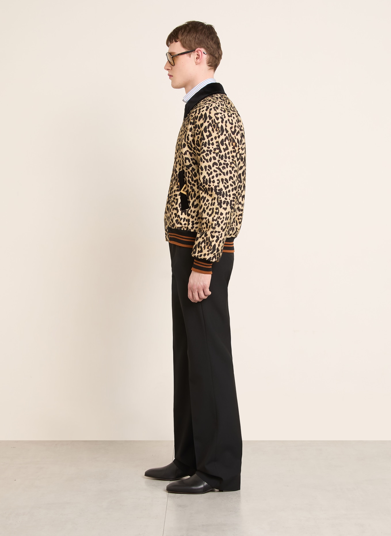 VALENTINO Pantalon coupe classique: NOIR