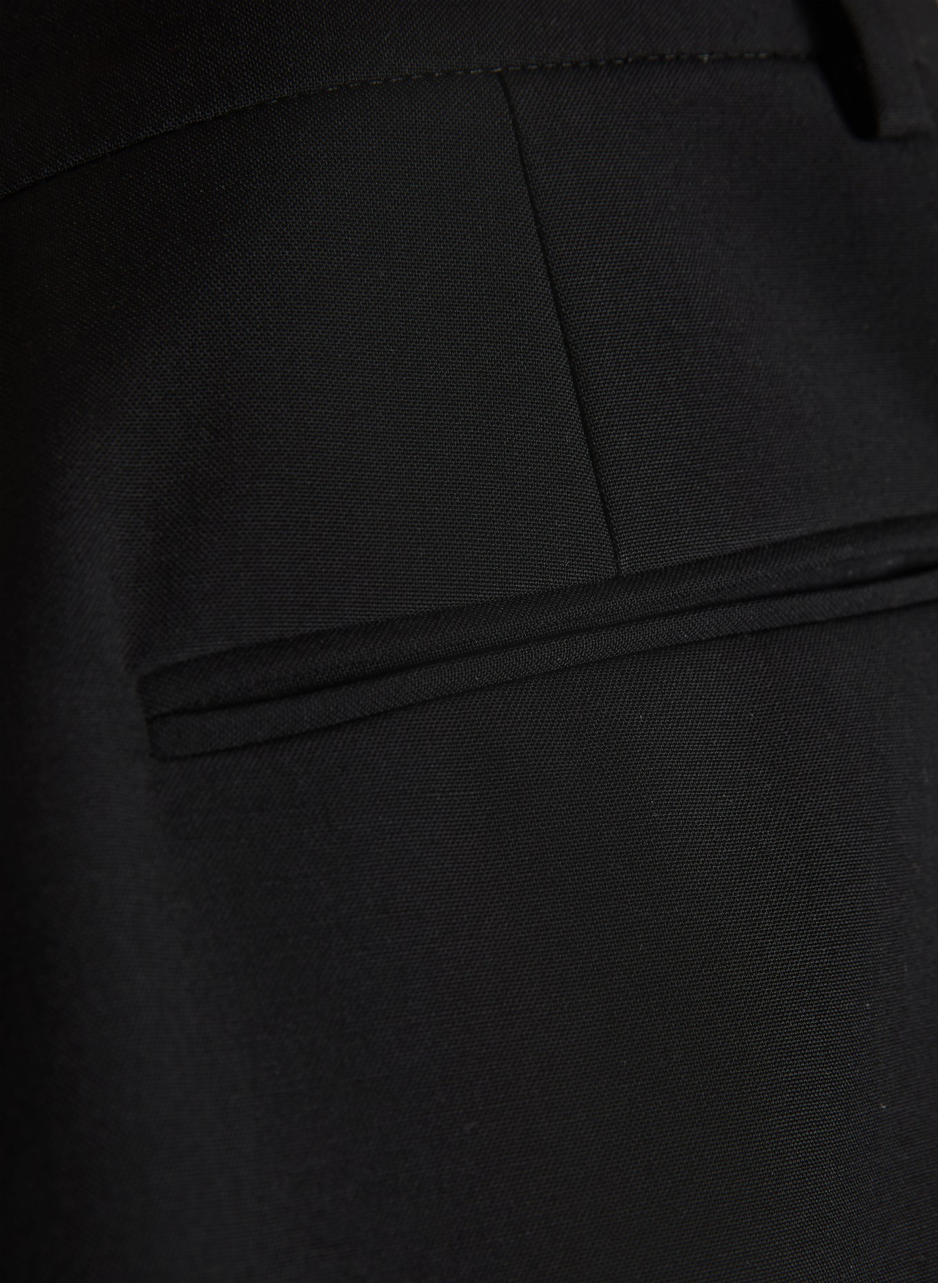 VALENTINO Pantalon coupe classique: NOIR