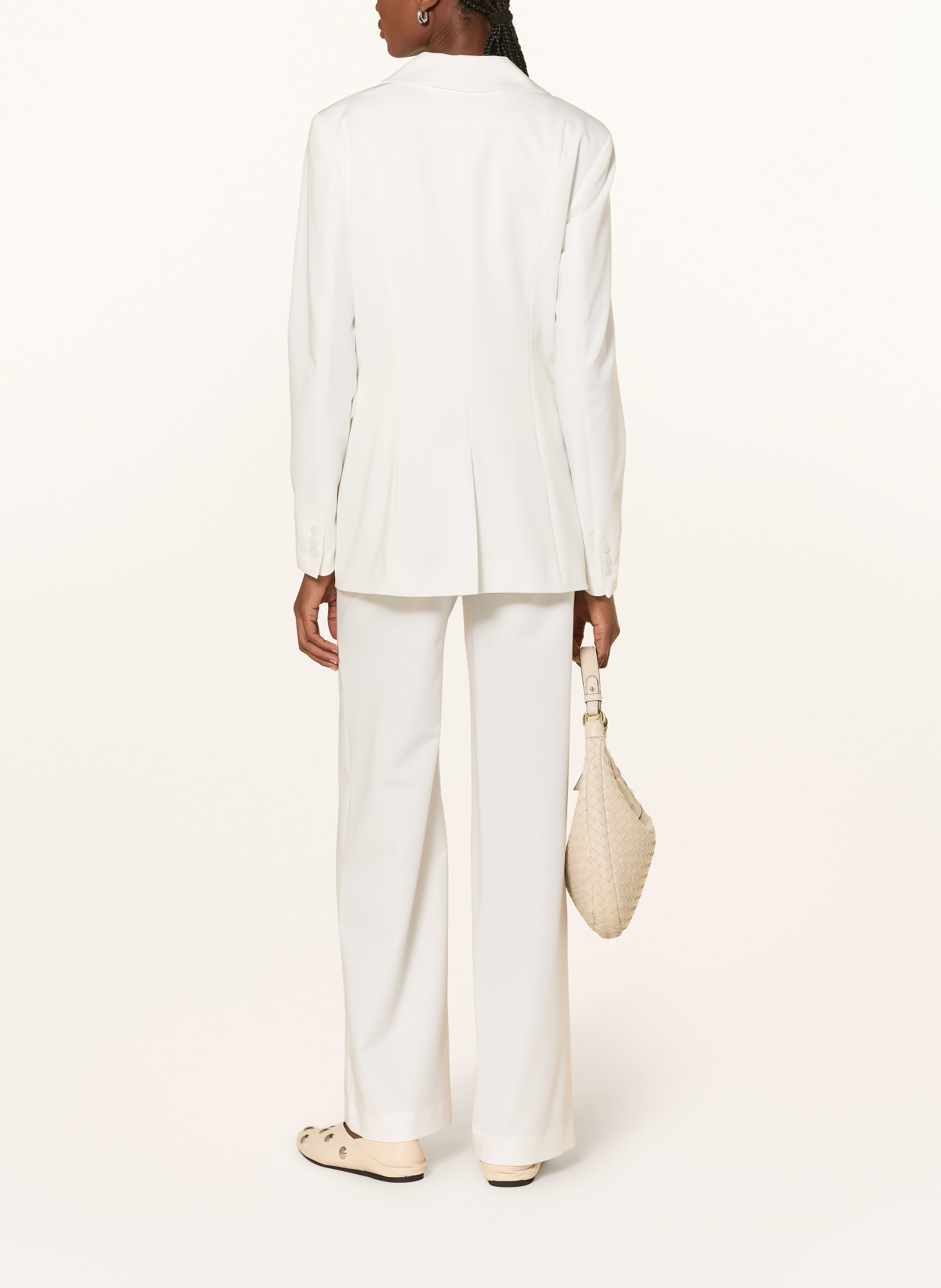 darling harbour blazer: ECRU