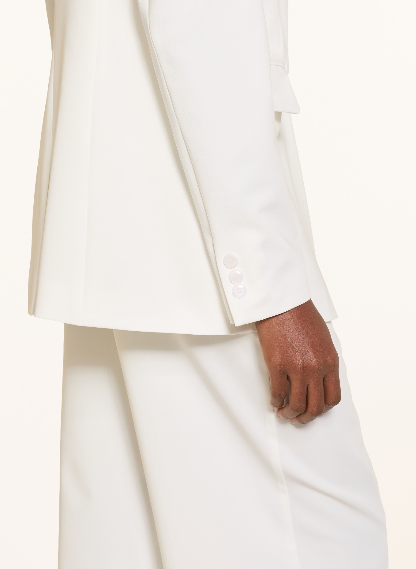 darling harbour blazer: ECRU