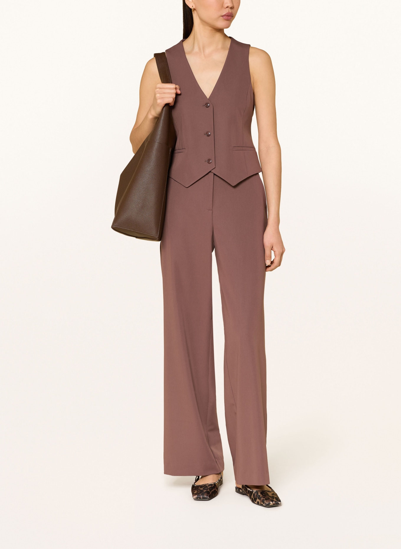 darling harbour blazer vest: BRAUN