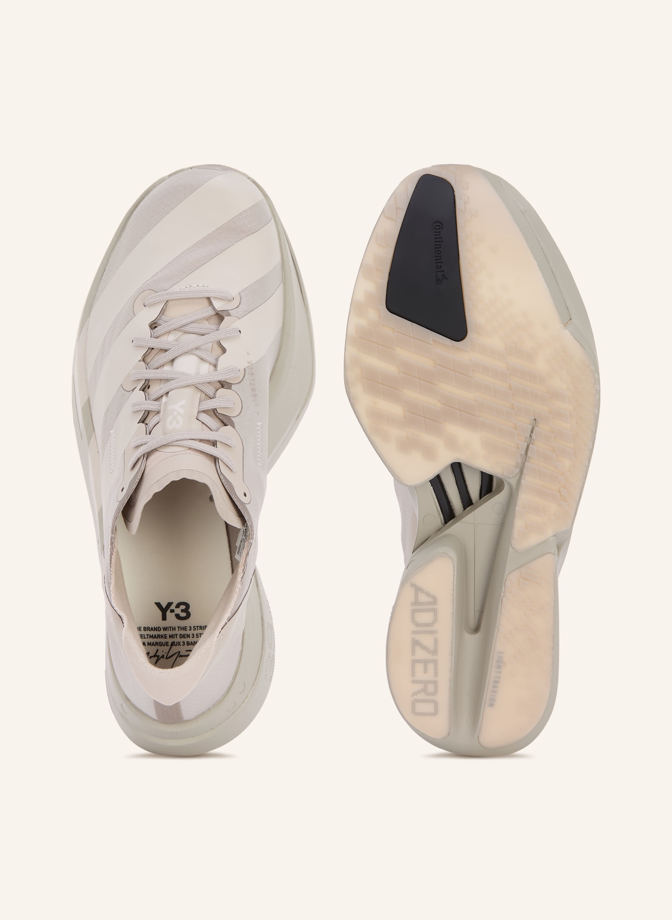 Y-3 Laufschuhe Y-3 ADIOS PRO 4: HELLGRAU