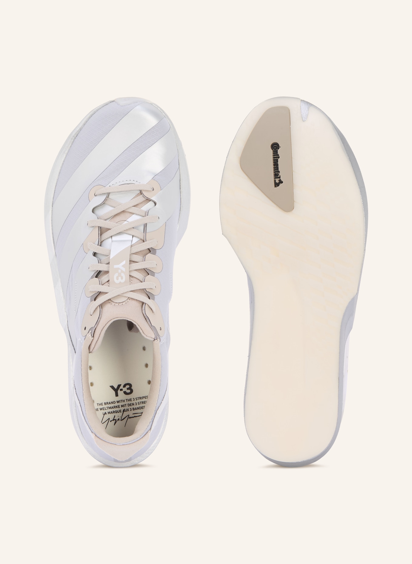 Y-3 Laufschuhe Y-3 ADIOS 9: SILBER