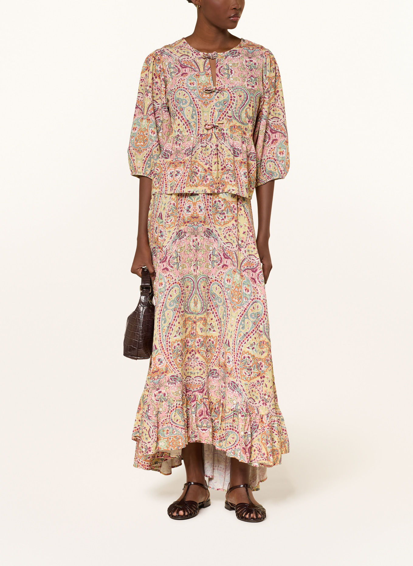 darling harbour Blusenshirt mit 3/4-Arm: paisley print