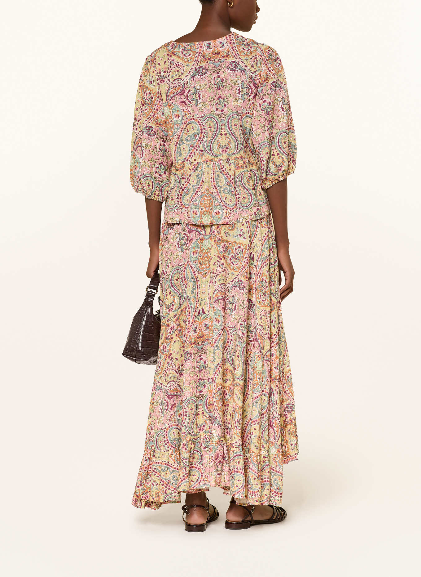 darling harbour Blusenshirt mit 3/4-Arm: paisley print