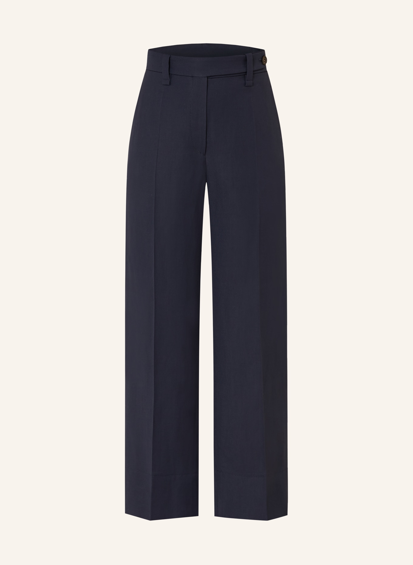 BRUNELLO CUCINELLI Pantalon 7/8: BLEU FONCÉ