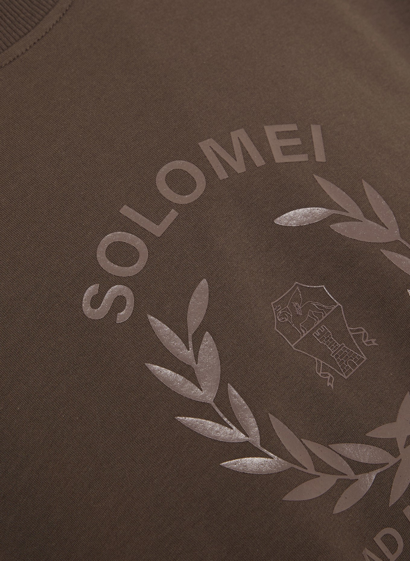 BRUNELLO CUCINELLI sweatshirt: DARK BROWN