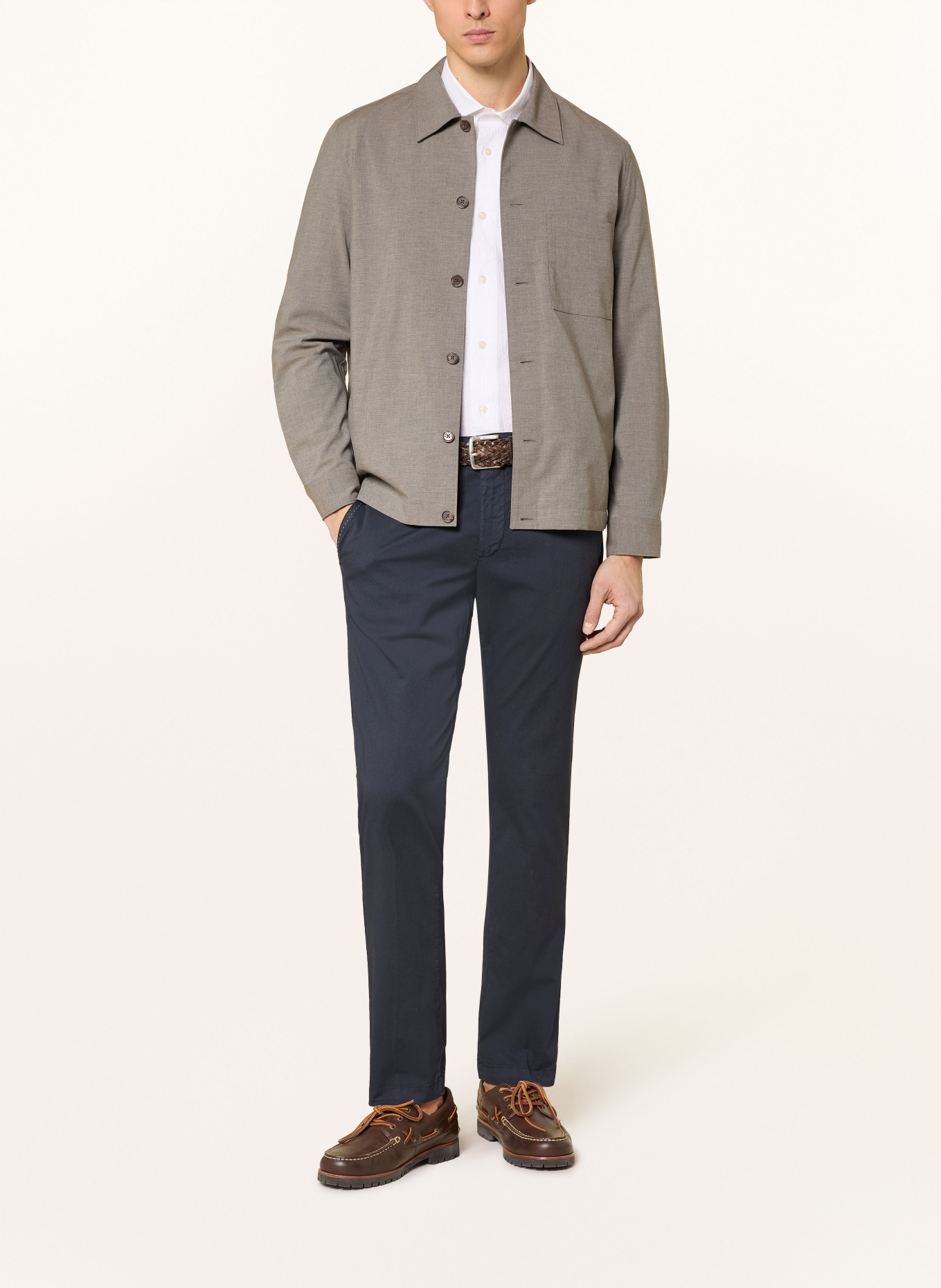 Luis Trenker LUBONO Extra Slim Fit Chinos: DARK BLUE