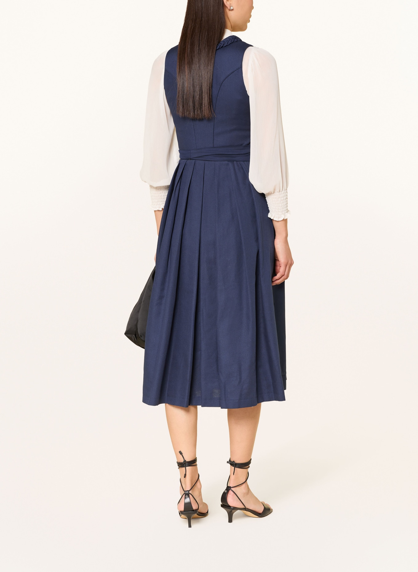 Heimatglück Tracht Dirndl KLARA: DUNKELBLAU