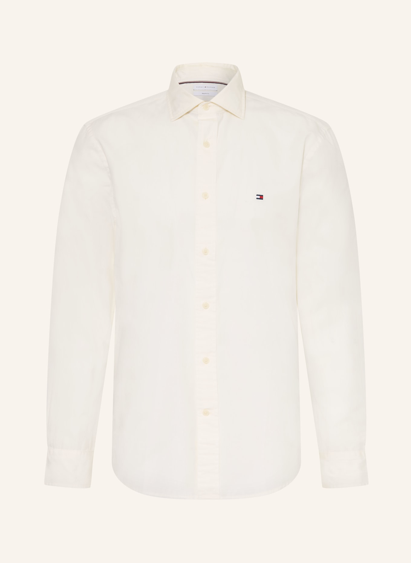 TOMMY HILFIGER Hemd Regular Fit: WEISS