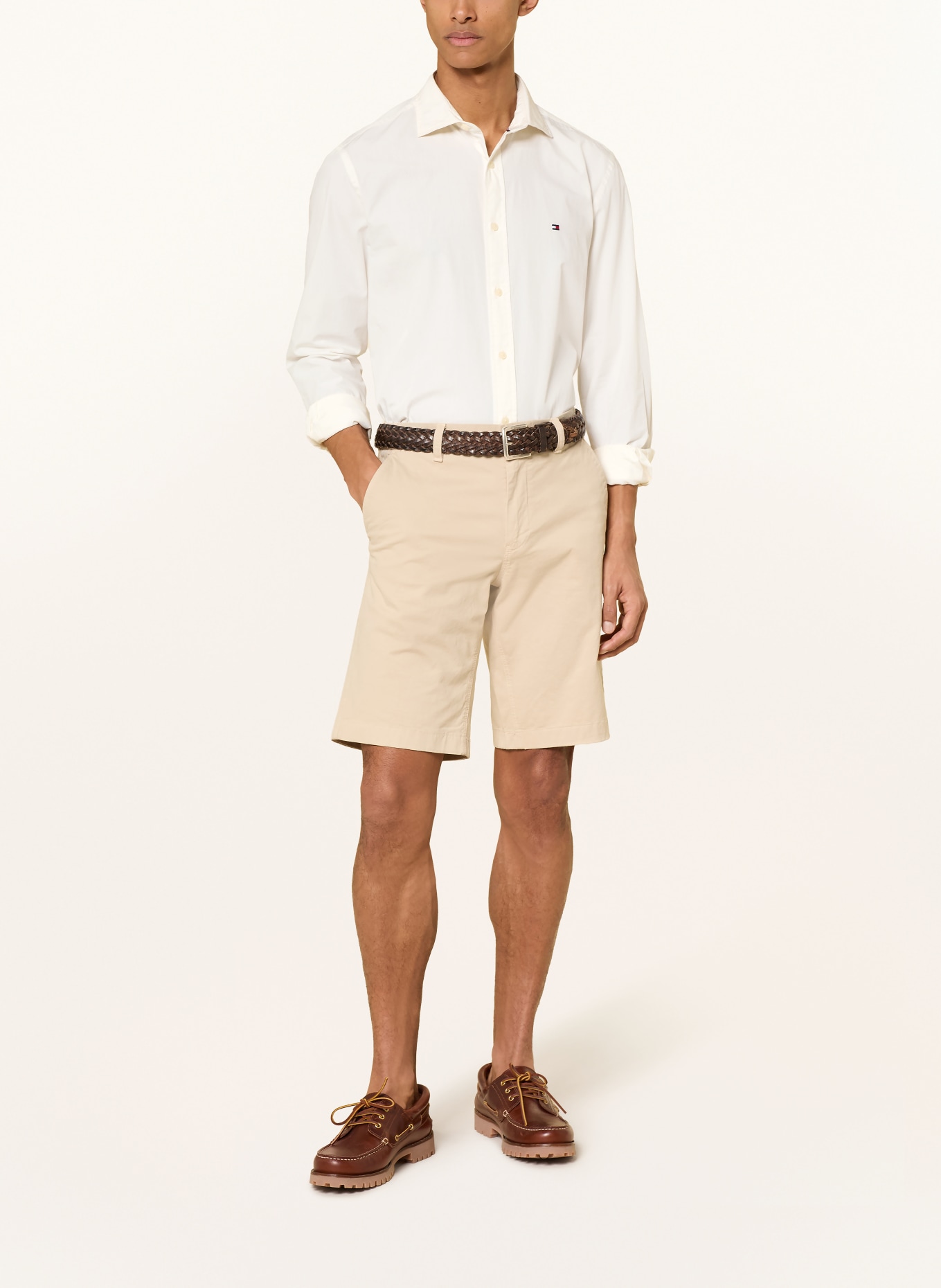 TOMMY HILFIGER Hemd Regular Fit: WEISS