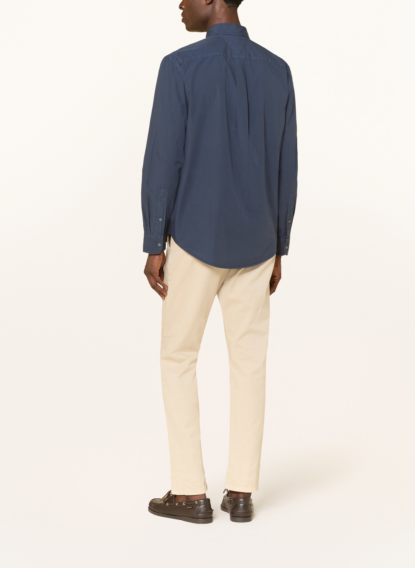 TOMMY HILFIGER Overhemd Regular Fit: DONKERBLAUW