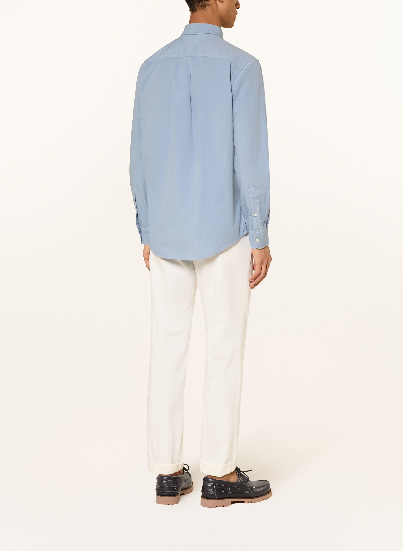 TOMMY HILFIGER Hemd Regular Fit: BLAUGRAU