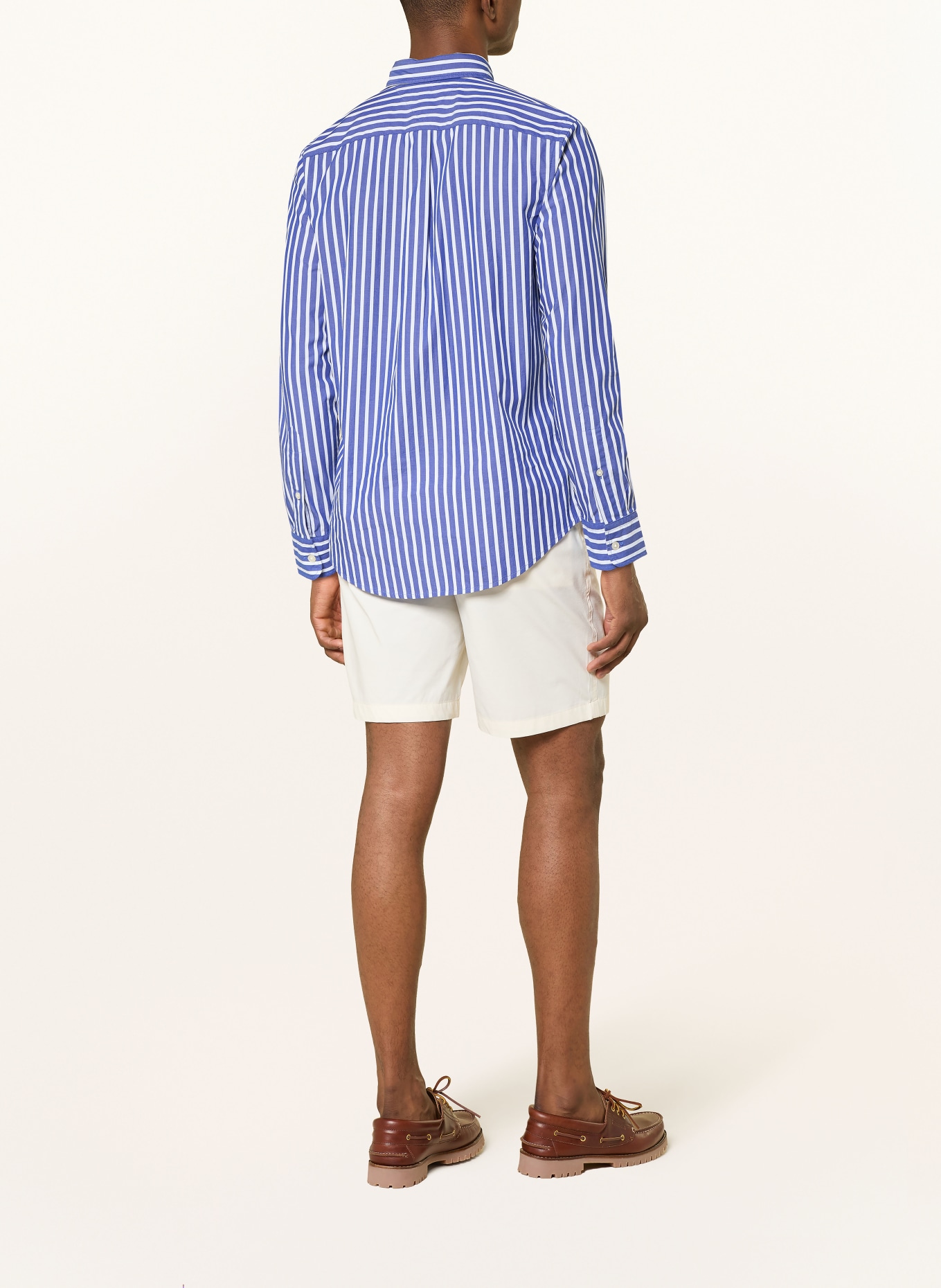 TOMMY HILFIGER Hemd Regular Fit: BLAU / WEISS