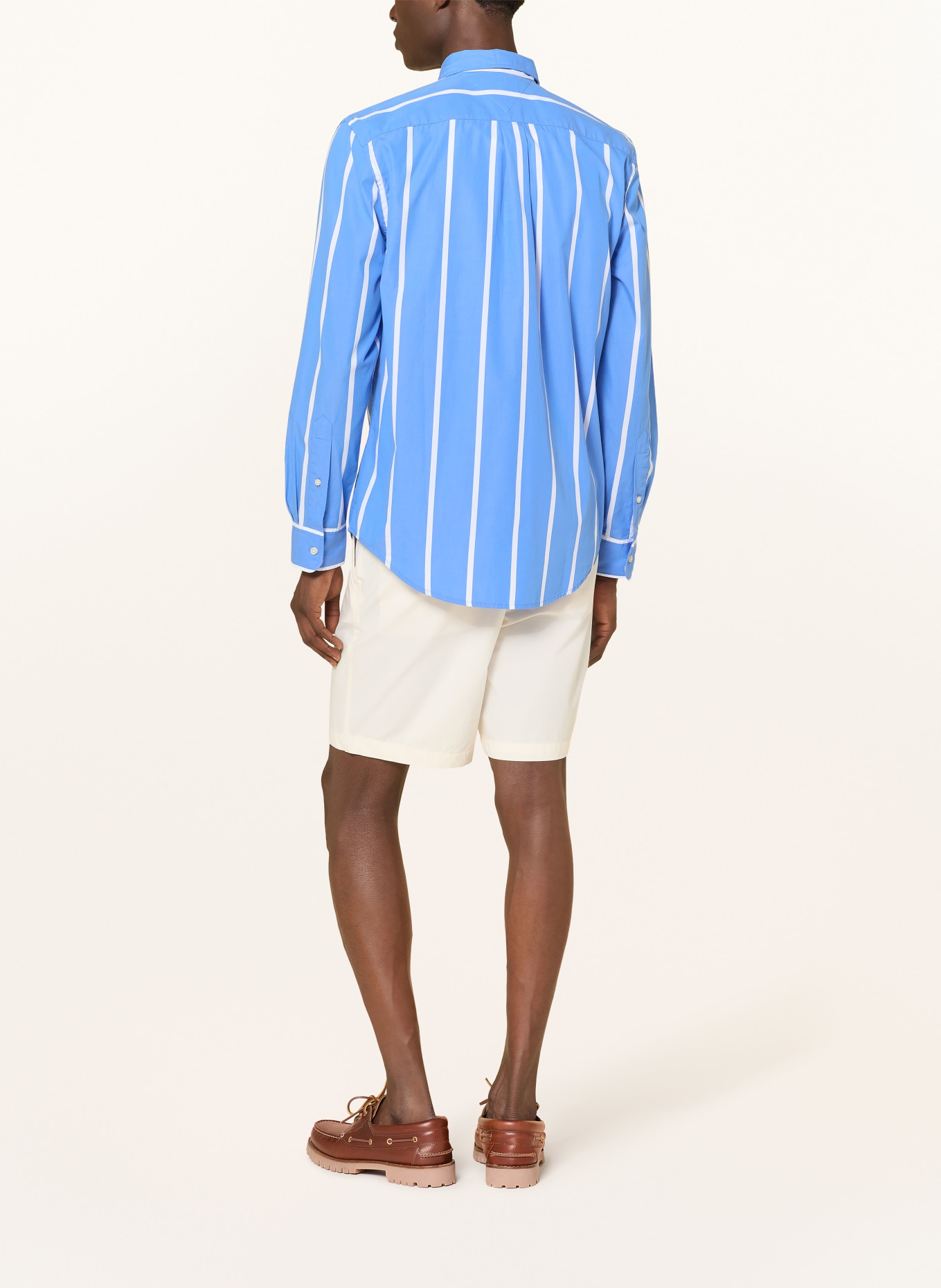 TOMMY HILFIGER Regular fit shirt: BLUE / WHITE