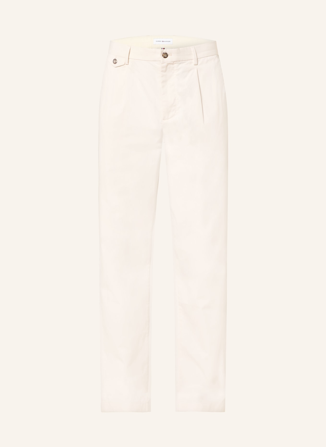 TOMMY HILFIGER Chino HARLEM Regular Tapered Fit: CREME