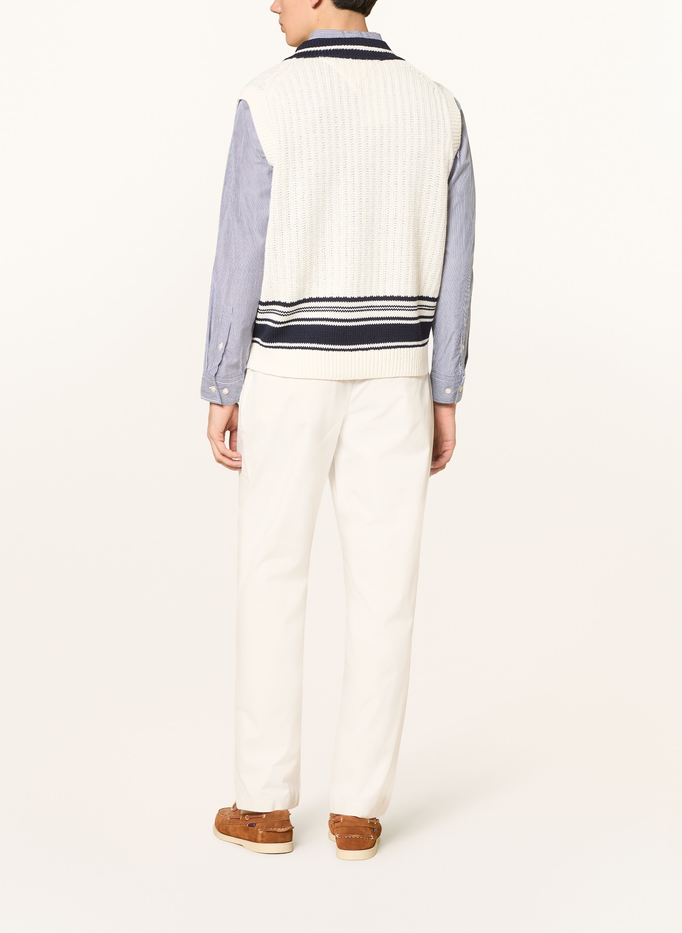 TOMMY HILFIGER Chino HARLEM Regular Tapered Fit: CREME