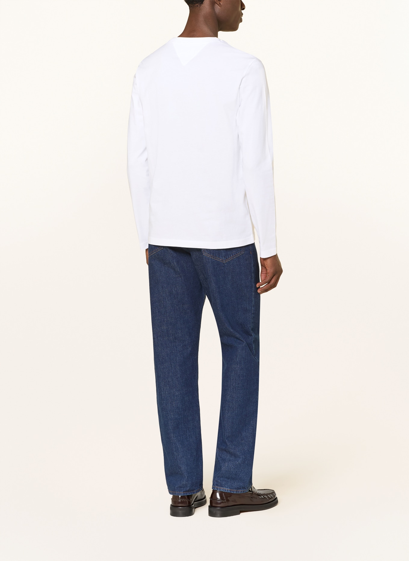 TOMMY HILFIGER long-sleeved shirt: WHITE