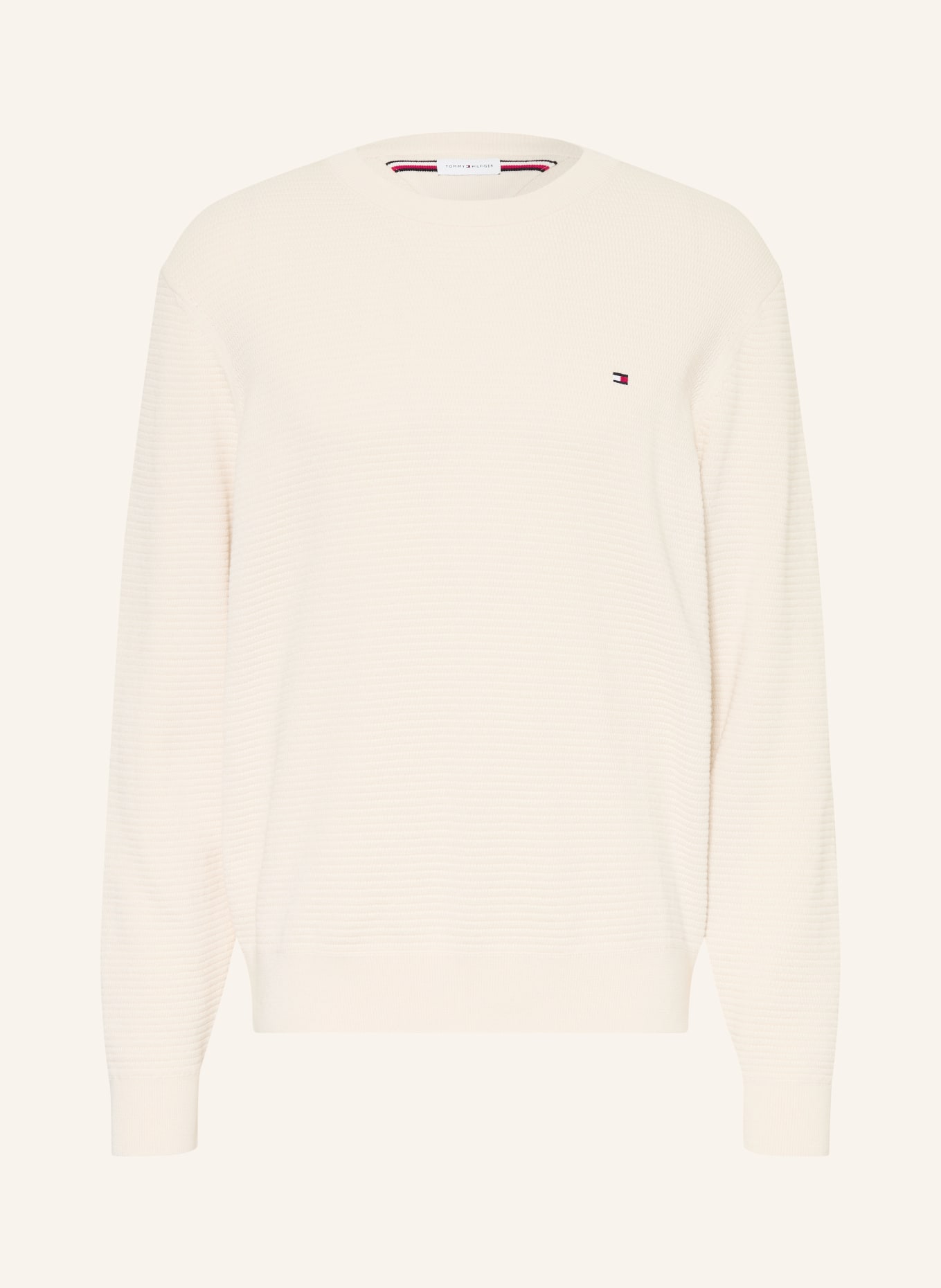 TOMMY HILFIGER sweater: WHITE