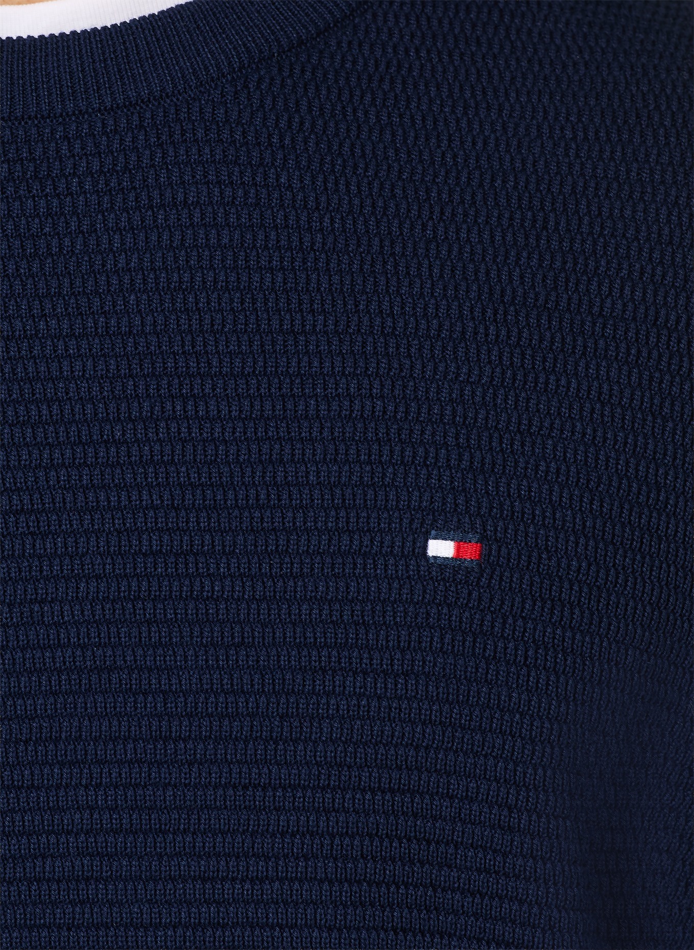 TOMMY HILFIGER sweater: DARK BLUE