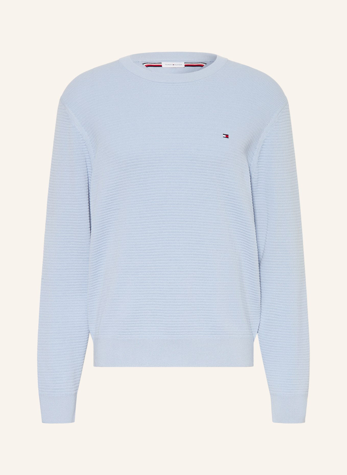 TOMMY HILFIGER sweater: LIGHT BLUE
