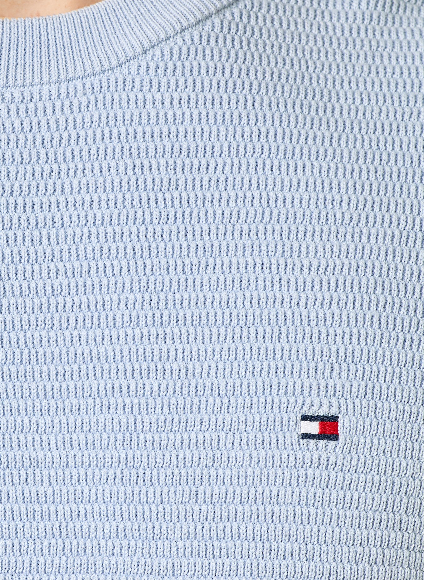 TOMMY HILFIGER sweater: LIGHT BLUE