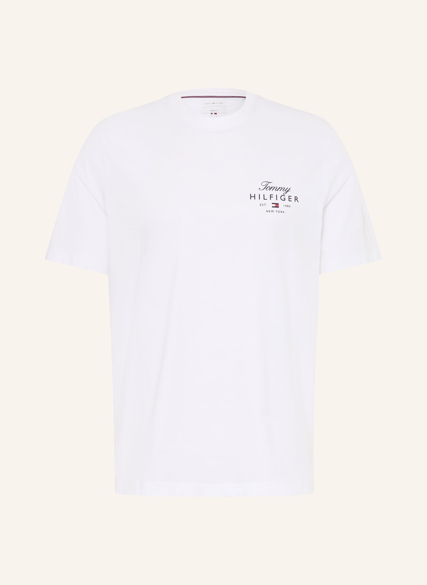 TOMMY HILFIGER T-Shirt: WEISS