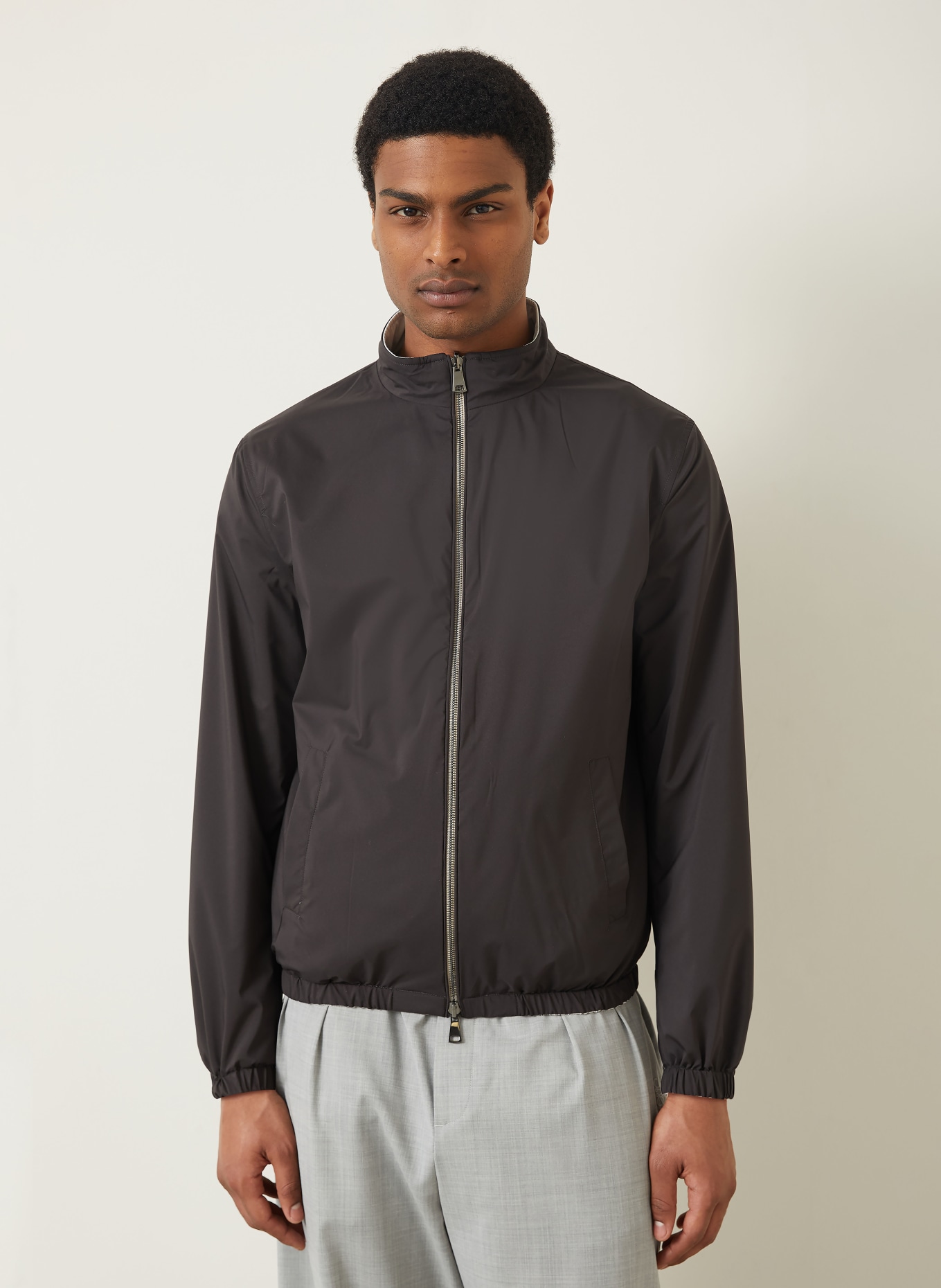 manzoni 24 Kurtka dwustronna: JASNOCZARY / CZARNY