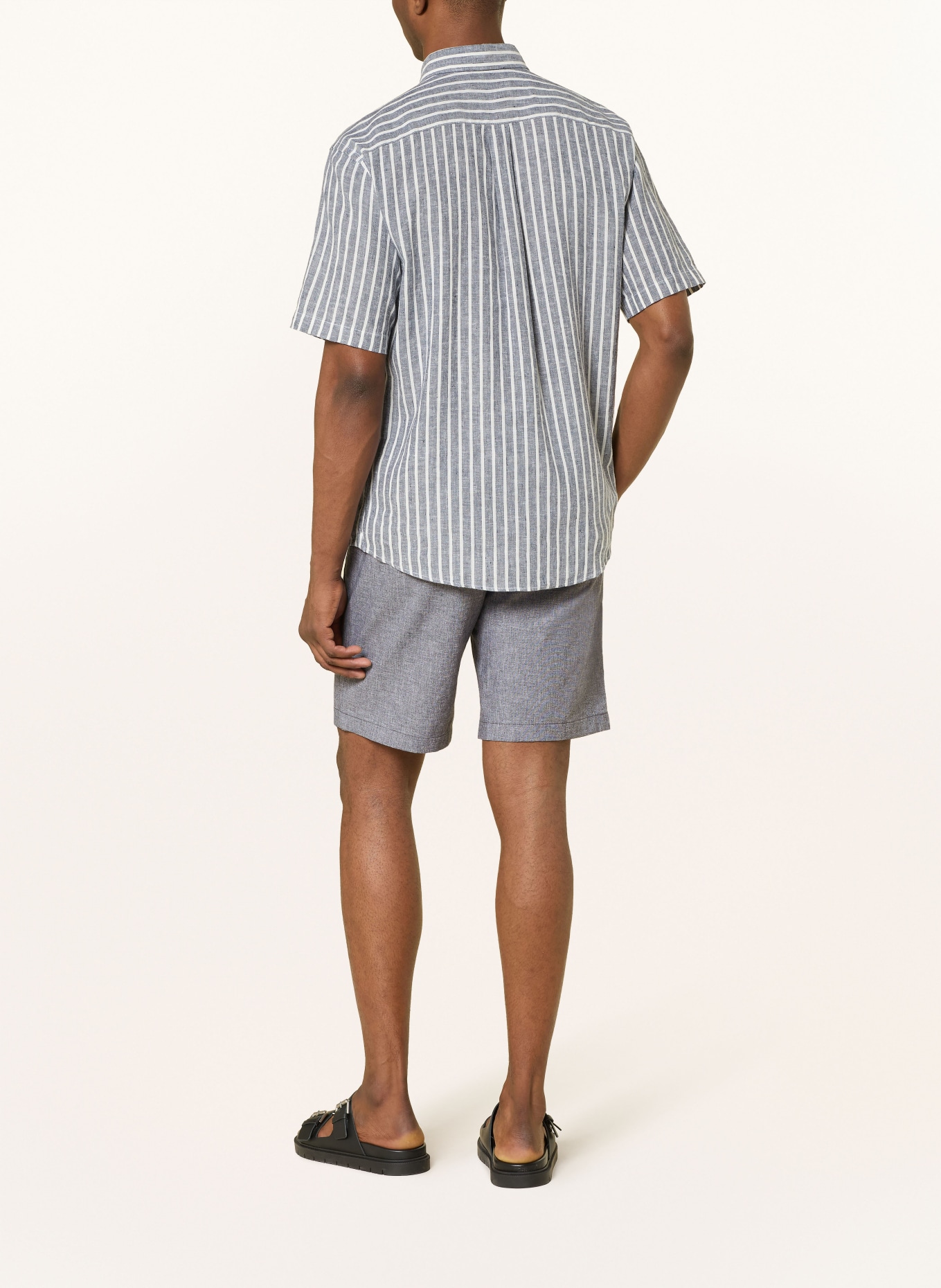FYNCH-HATTON shorts: DARK BLUE