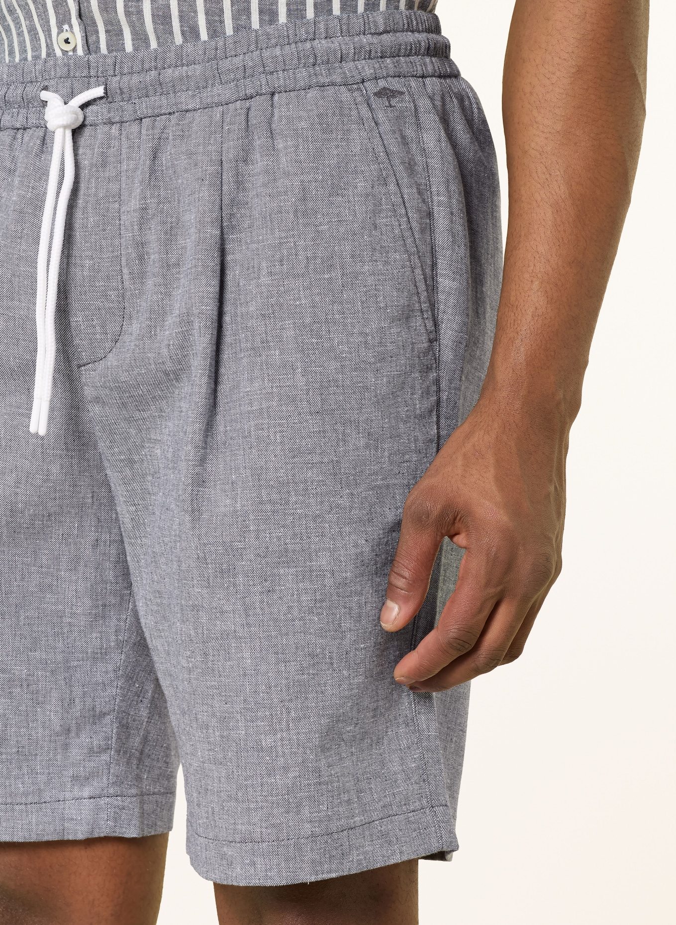 FYNCH-HATTON shorts: DARK BLUE
