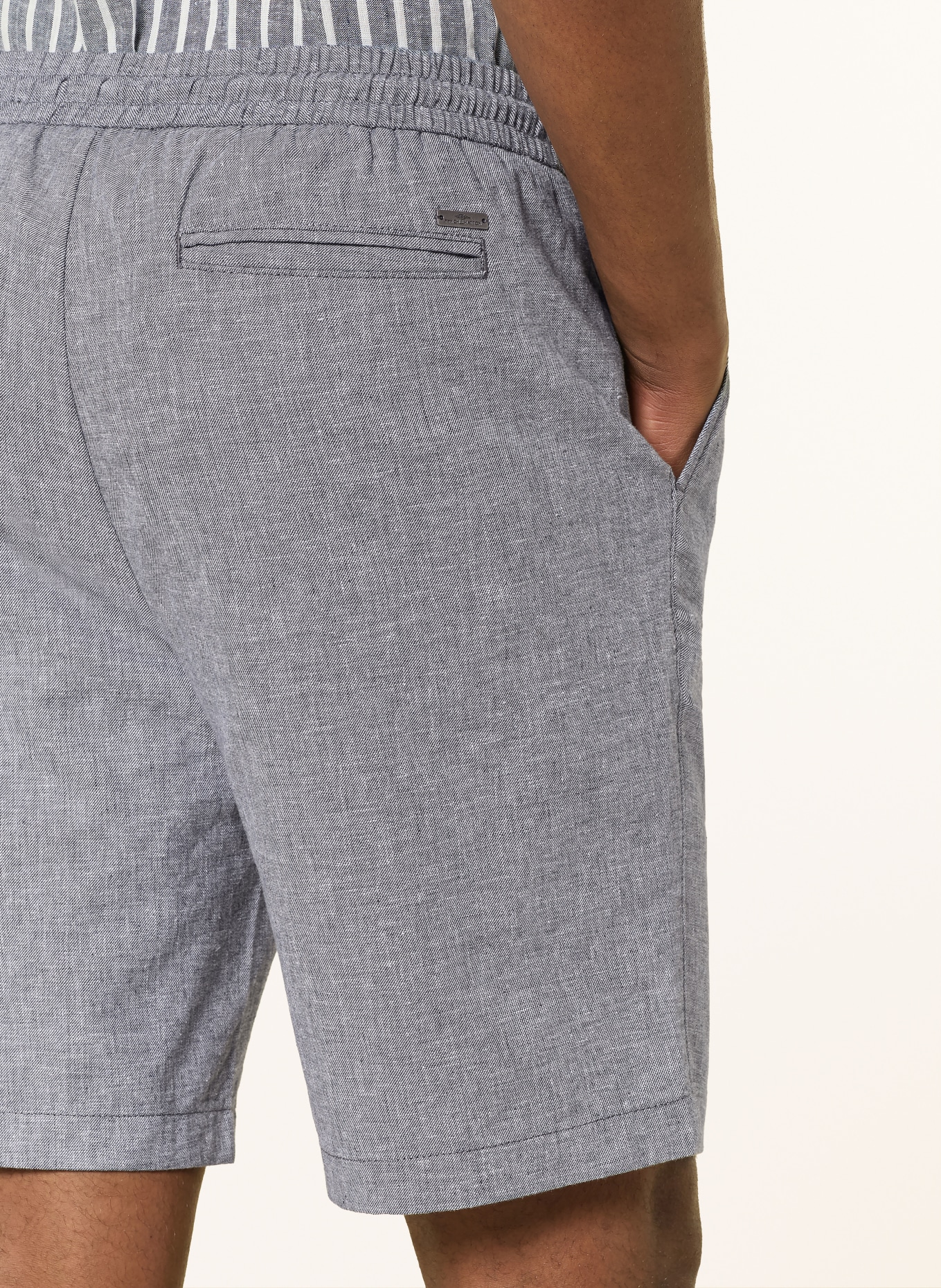 FYNCH-HATTON shorts: DARK BLUE