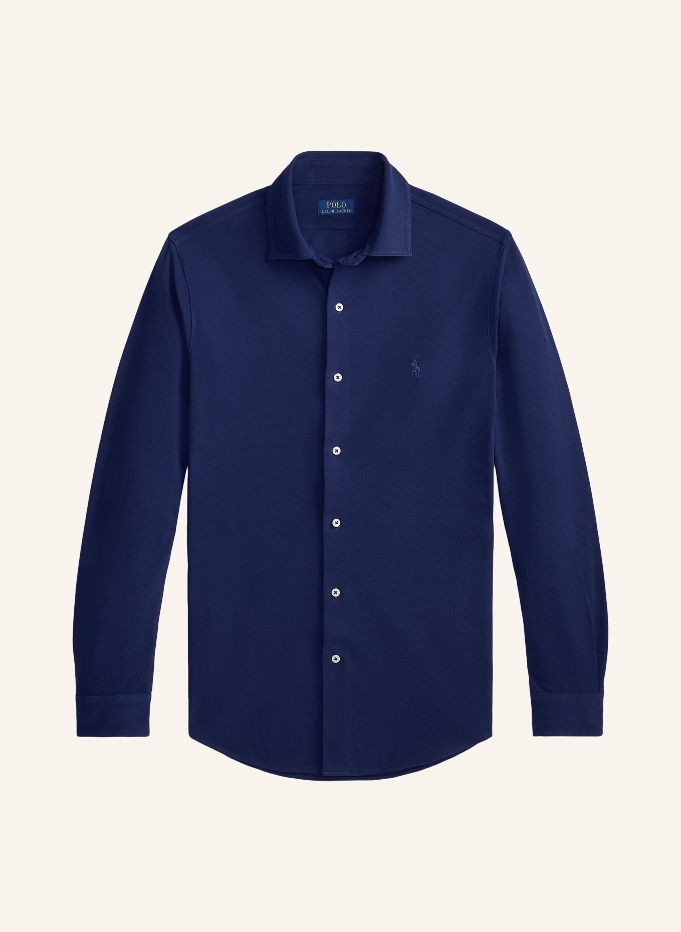 POLO RALPH LAUREN Chemise en maille Comfort Fit: BLEU FONCÉ