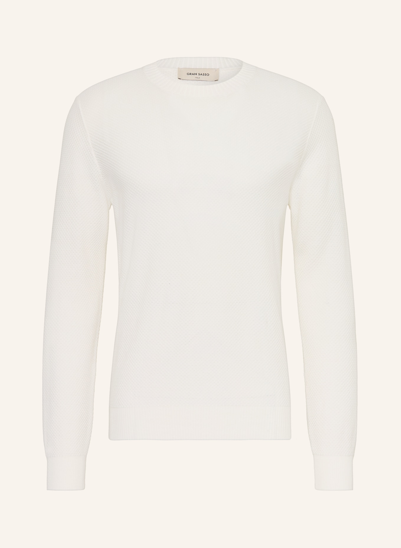 GRAN SASSO Pullover: CREME