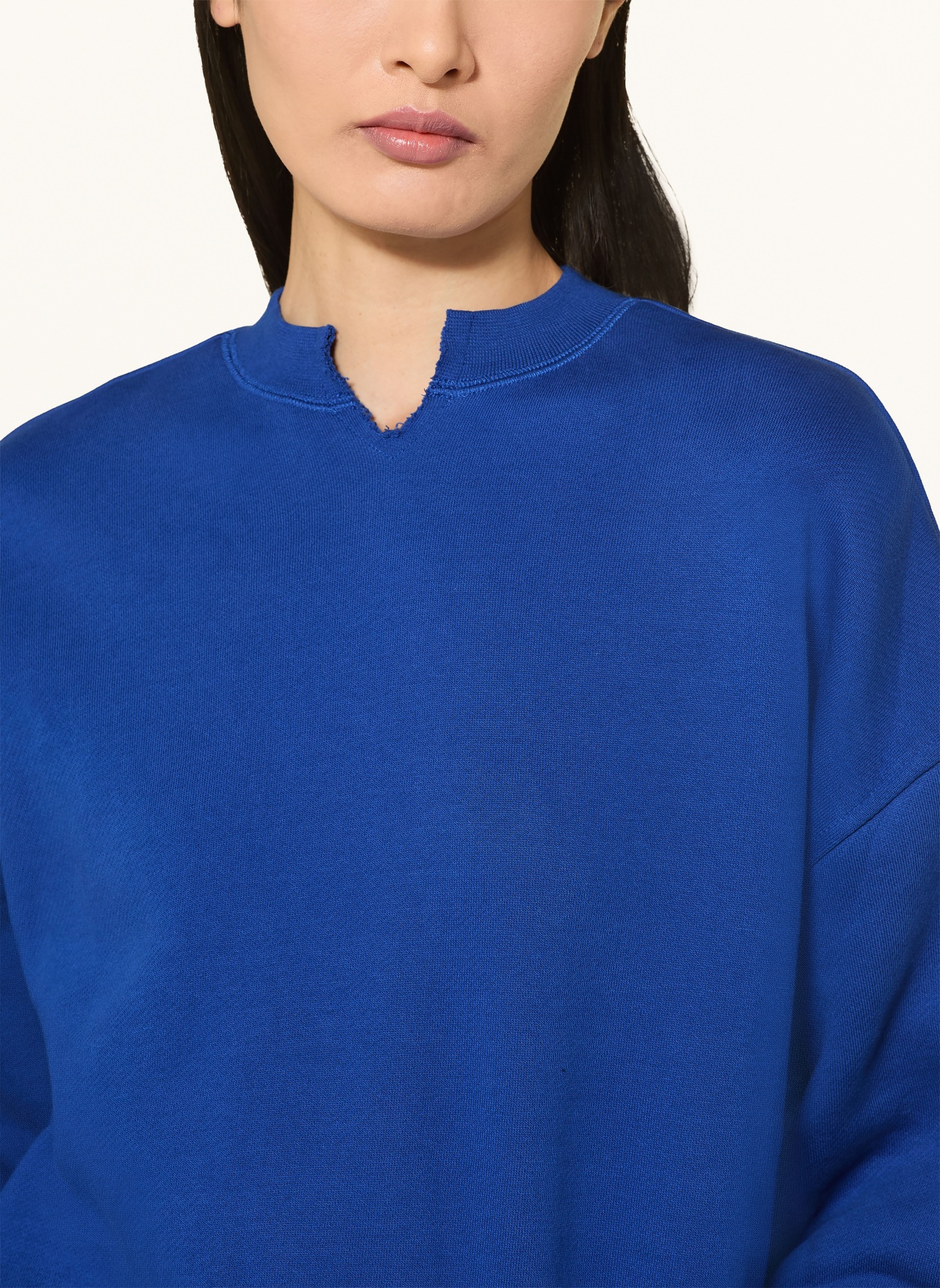 SKIMS Lounge-sweater HEAVYWEIGHT FLEECE: COBALT