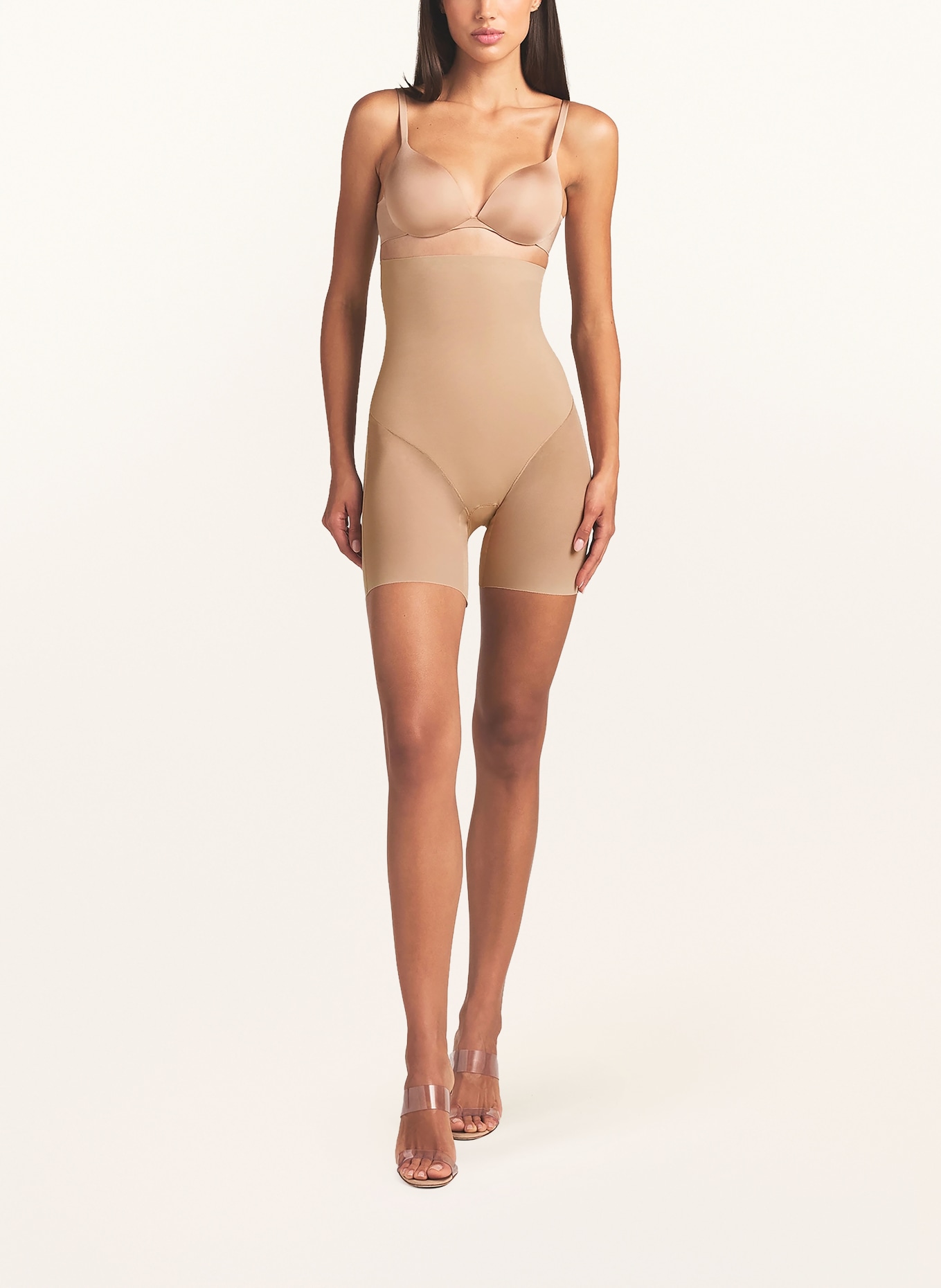 SKIMS Shape-shorts POWER MESH: CLAY