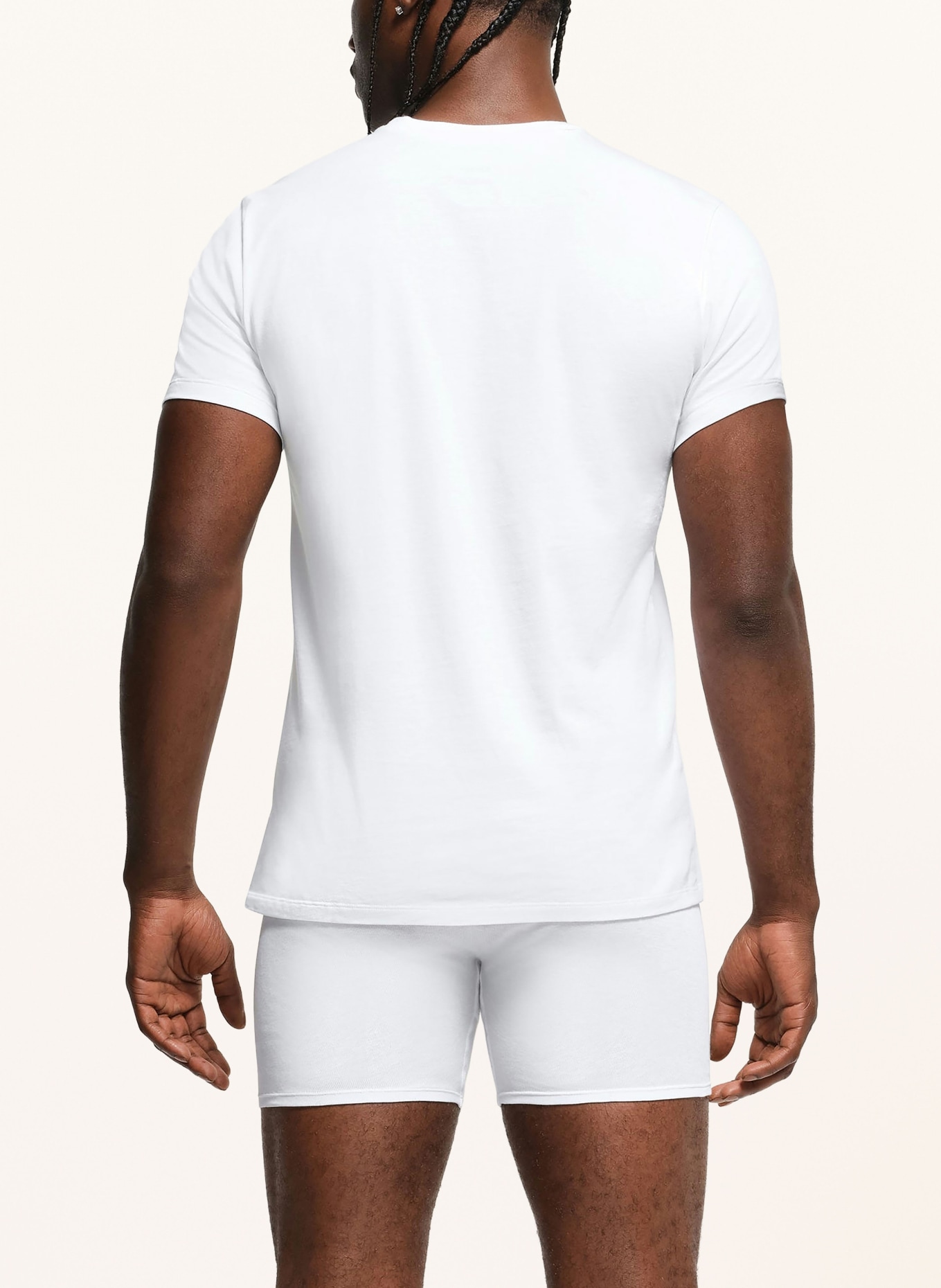 SKIMS Set van 3 T-shirts: CHALK