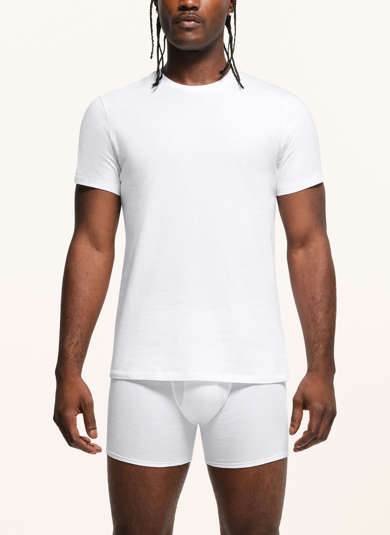 SKIMS Set van 3 T-shirts: CHALK